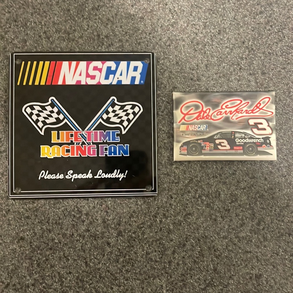 Vintage NASCAR Magnets